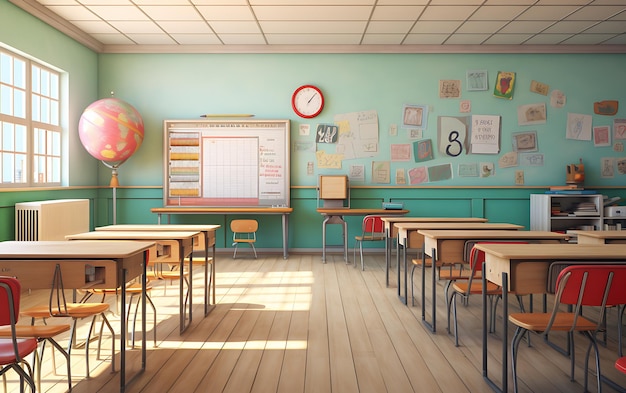 school room realistic