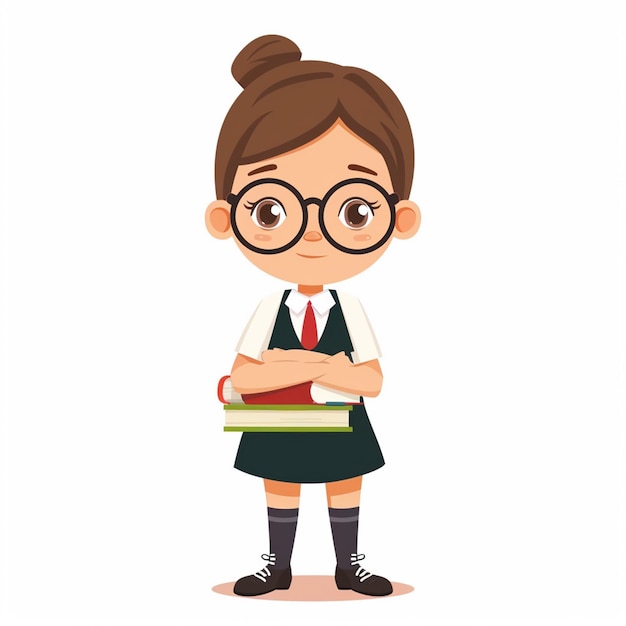 school teacher education knowledge illustration happy concept design vector classroom book