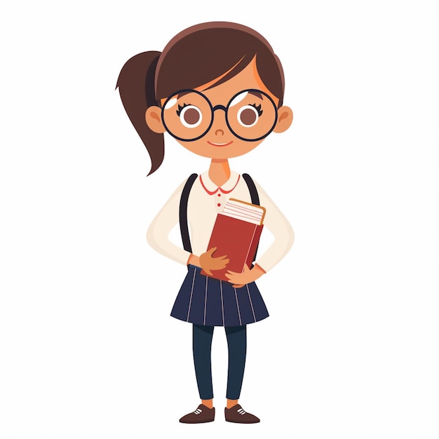 school teacher education knowledge illustration happy concept design vector classroom book