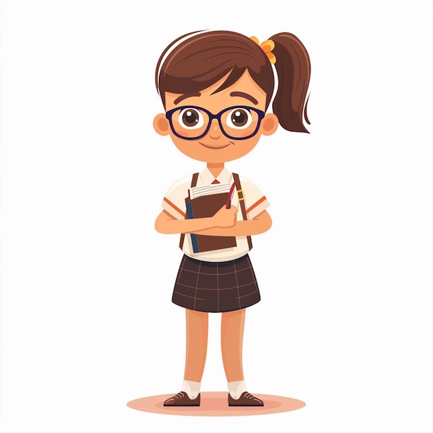 school teacher education knowledge illustration happy concept design vector classroom book
