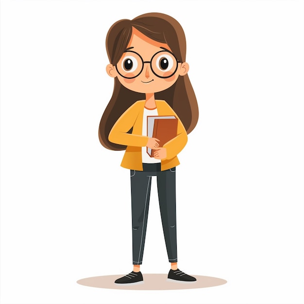 school teacher education knowledge illustration happy concept design vector classroom book