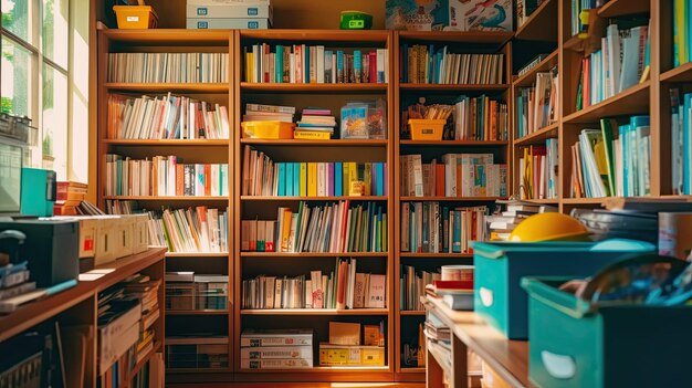 schoolbibliotheek foto