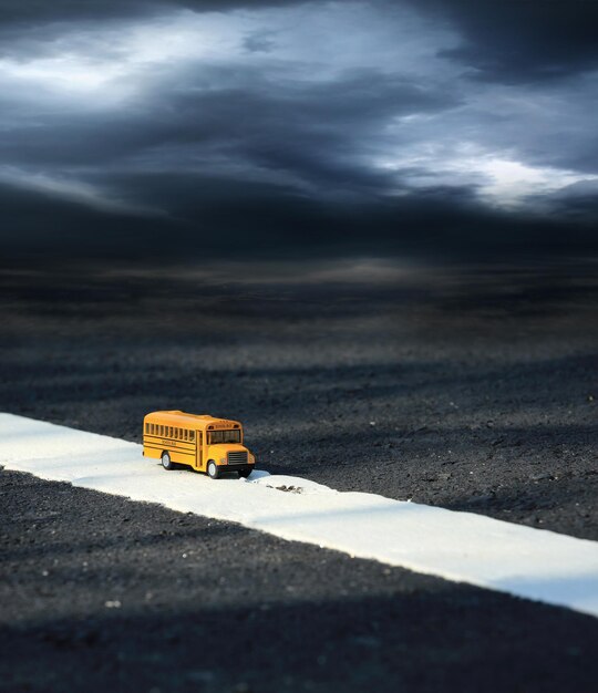 Schoolbus speelgoedmodel