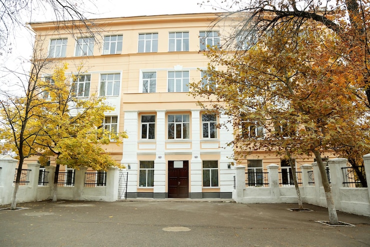 Foto schoolgebouw