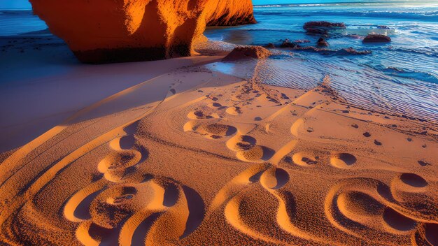 schoon en mooi zandstrand