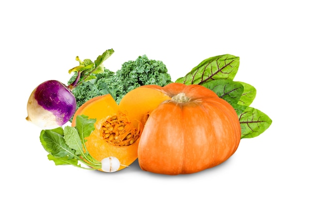 Schoon eten Ingrediënten pompoen raap en meer