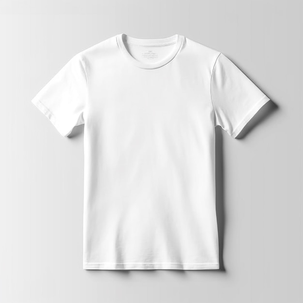 schoon t-shirt mockup-ontwerp hiquality pro gewoon t-shirt mockup-ontwerp voor- en achteraanzicht