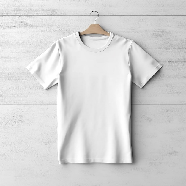 schoon t-shirt mockup-ontwerp hiquality pro gewoon t-shirt mockup-ontwerp voor- en achteraanzicht