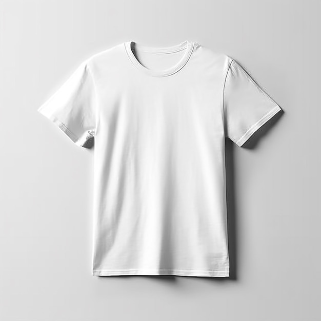 schoon t-shirt mockup-ontwerp hiquality pro gewoon t-shirt mockup-ontwerp voor- en achteraanzicht