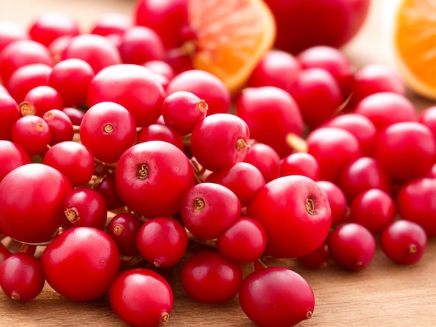 Schoonheid cranberry in close-up