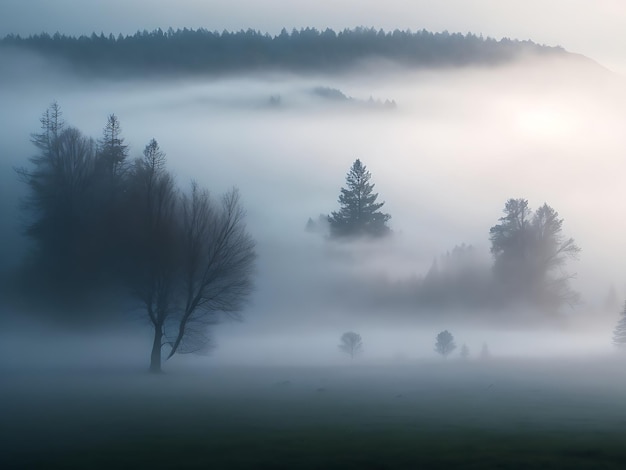 Schoonheid herfst natuur concept achtergrond gegenereerd door AI