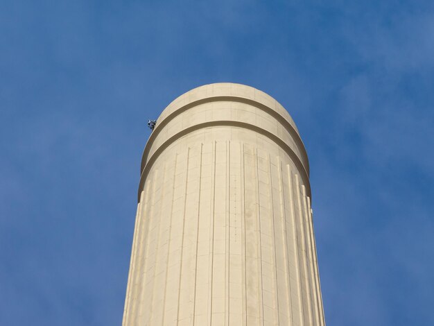 Schoorsteen van de Battersea Power Station in Londen