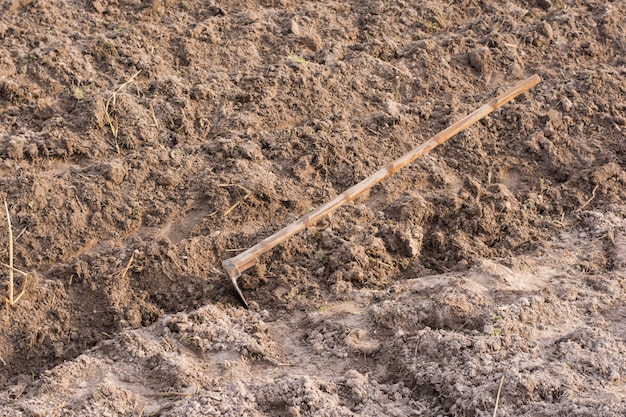 Schoppen in de grond