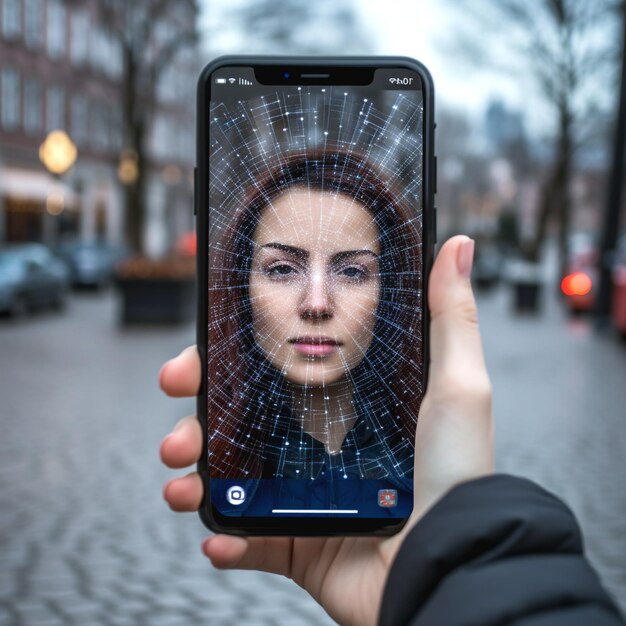 Foto schot van een smartphone.