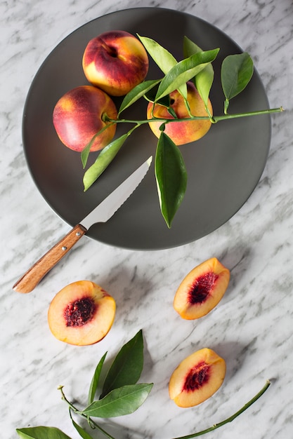 Schotel Met Nectarines