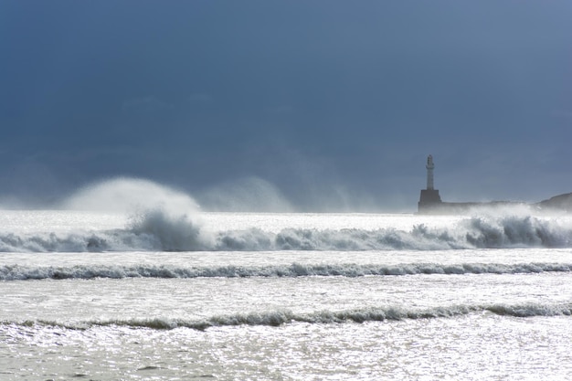 Schotse kust Noordzee prachtig zeegezicht