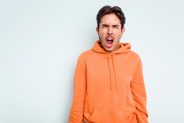 Schreeuwend heel boos woedeconcept gefrustreerd