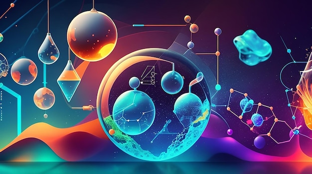 Science background design