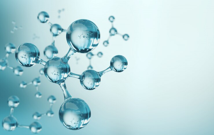 Photo science background with molecule or atom, abstract structure for science or medical background, 3d illustration.