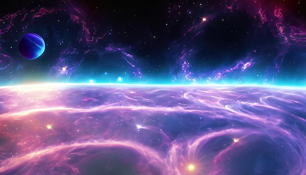 Science fiction wallpaper the beauty of deep space