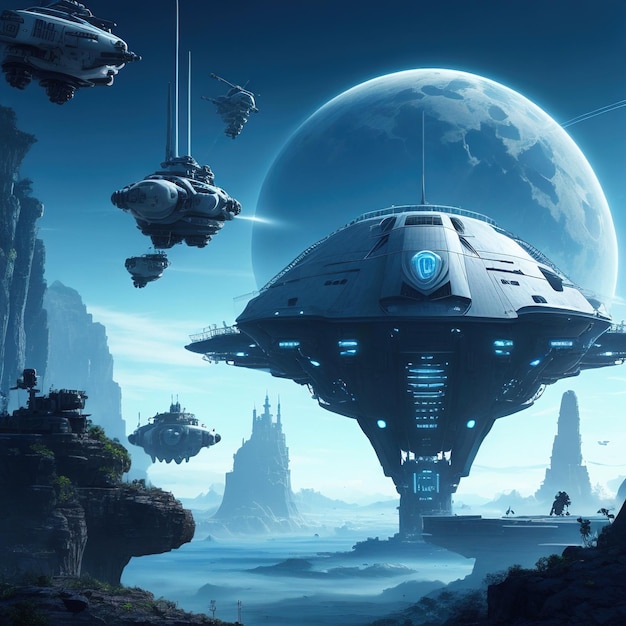 Science fiction wallpaper