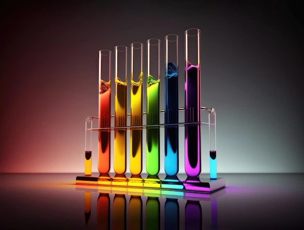 Science laboratory test tubes