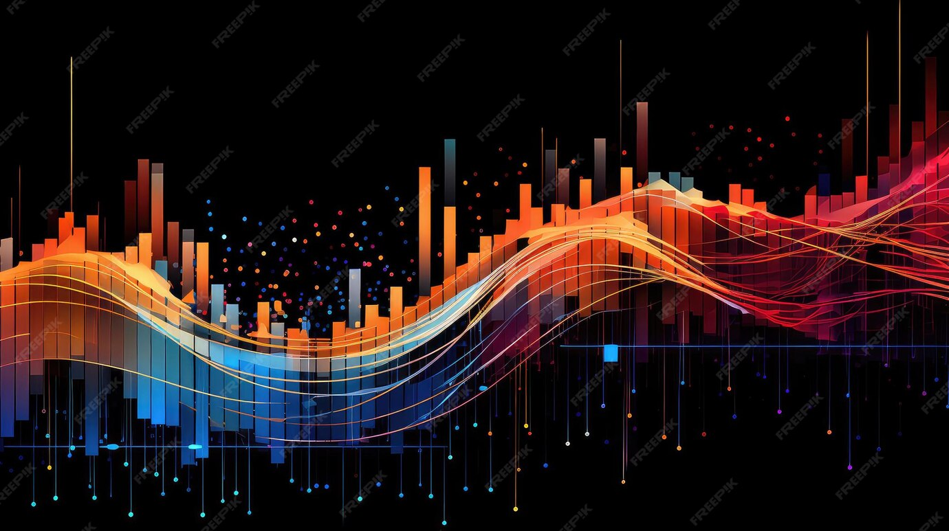 Premium AI Image | science sorting algorithm vizualization illustration ...