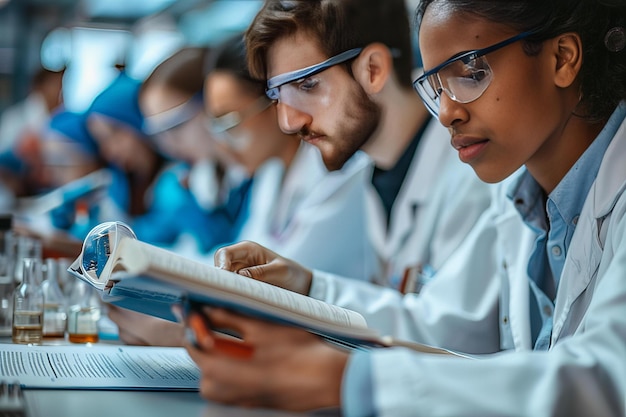 Photo scientists meeting at conference table