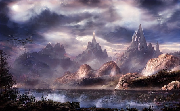 Scifi Backgrounds Fantasy Magic Alien Planet