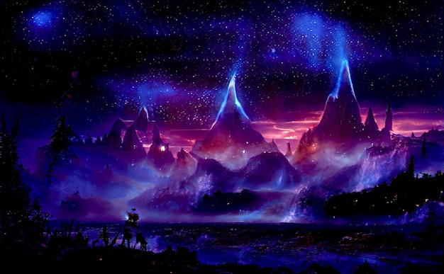 Scifi Backgrounds Fantasy Magic Alien Planet