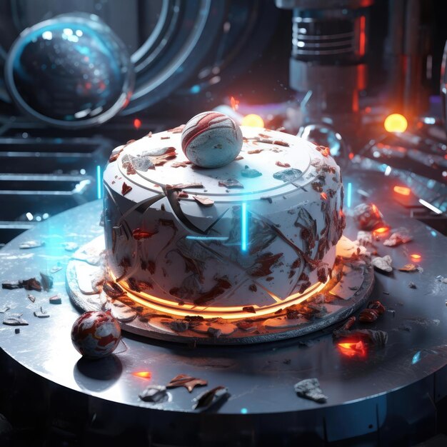 Scifi cake