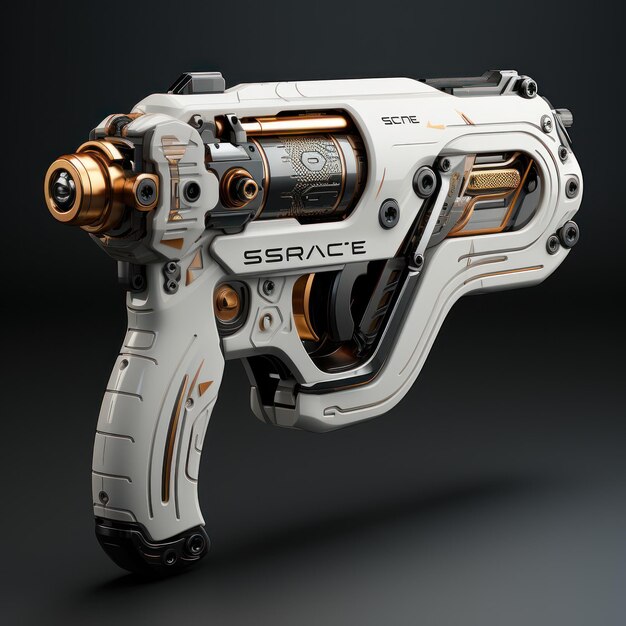 Photo scifi handgun