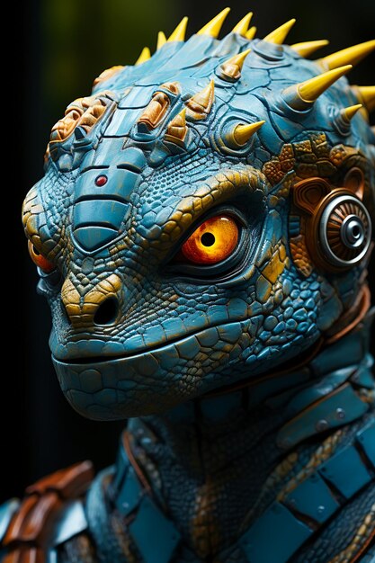 SciFi Reptilian Portrait