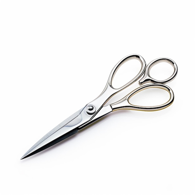 scissor of silver color