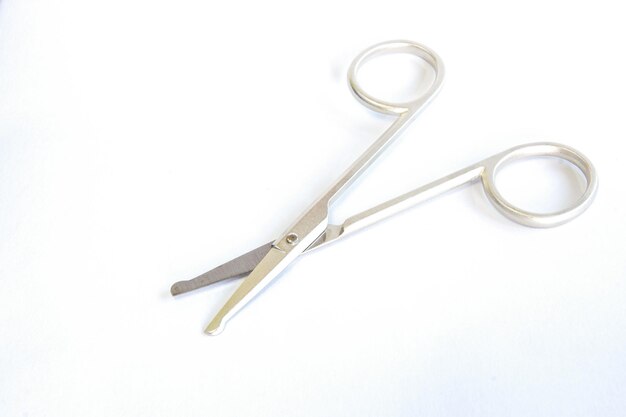 Scissors for trimming nose hair