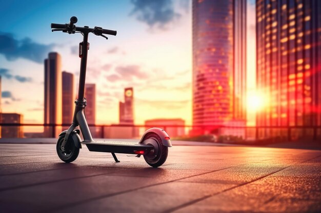 Scooter city technology vehicle street modern electricity transportation urban lifestyle