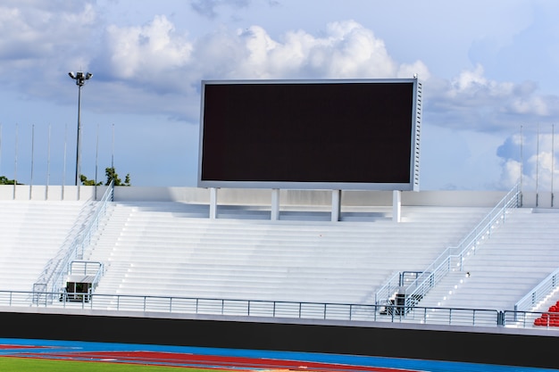 Scorebordscherm in stadion