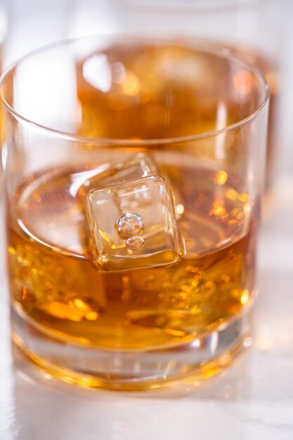 Scotch on the rocks