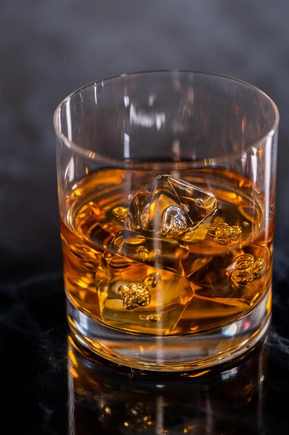 Scotch on the rocks