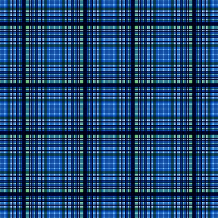 Photo scotland seamless square pattern texture scottish from lines