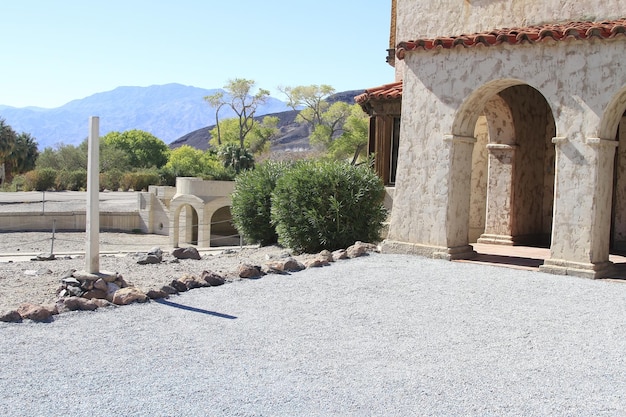 Scottys castle in Death Valley national park