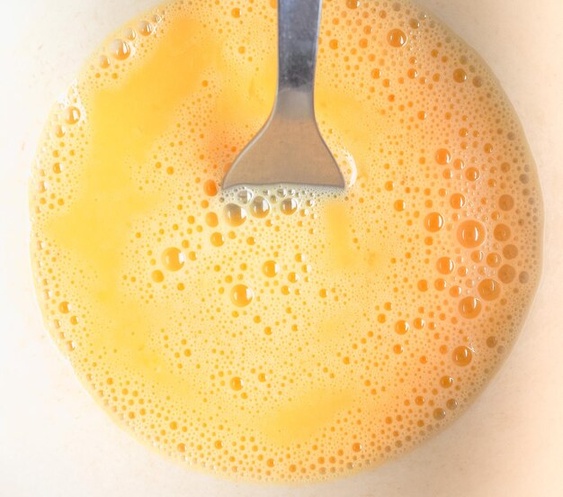 Premium Photo | Scrambled egg in bowl