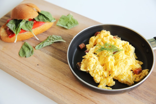 Photo scrambled egg