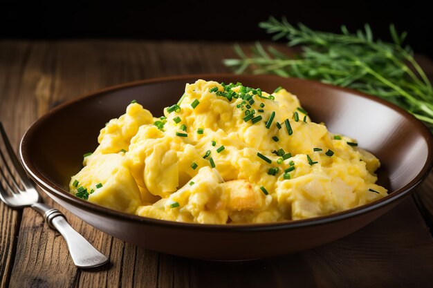 Scrambled Eggs Dinner Recipe