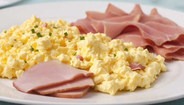 Photo scrambled eggs hd 8k wallpaper stock photographic image