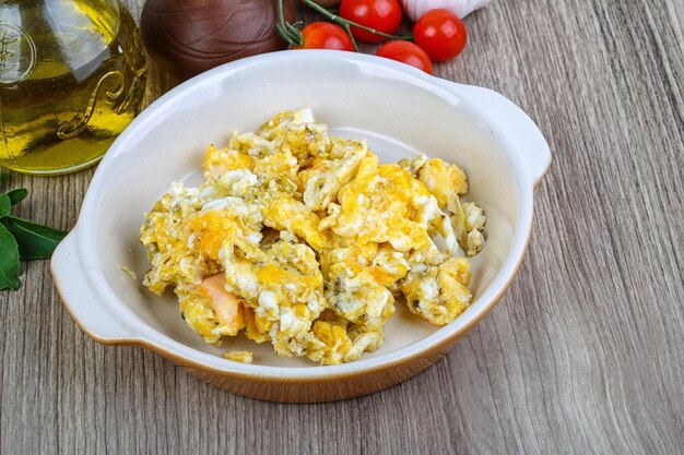 Scrambled eggs