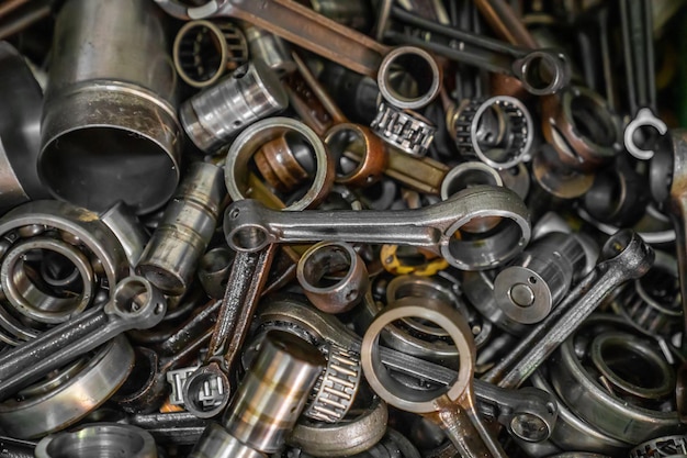 Scrap Metal Motorcycle Parts