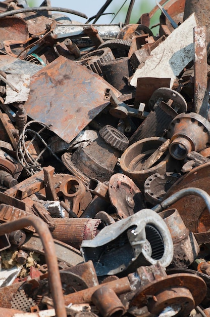 Photo scrap metal yard