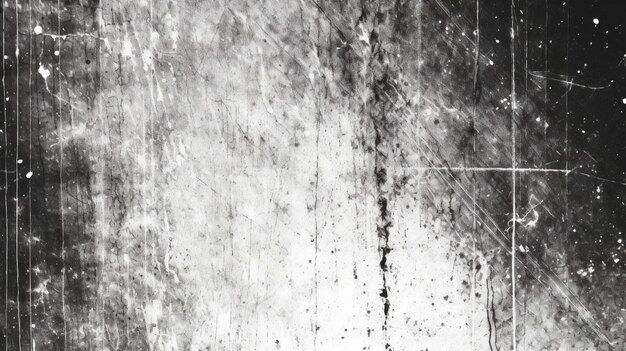 Photo scratch grunge urban background black and white distress texture grunge rough dirty wall