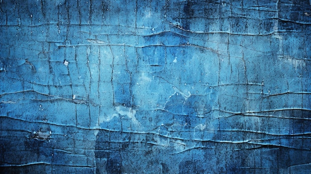 Scratched blue sapphire texture background for banners and posters Generated AI